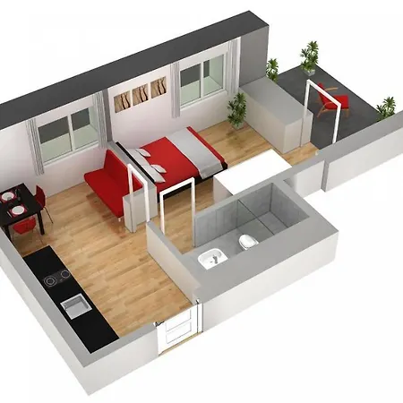 Hitrental Altstetten Διαμέρισμα